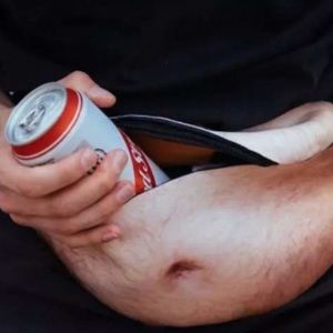 Hairy Belly Fanny Pack with two pockets!